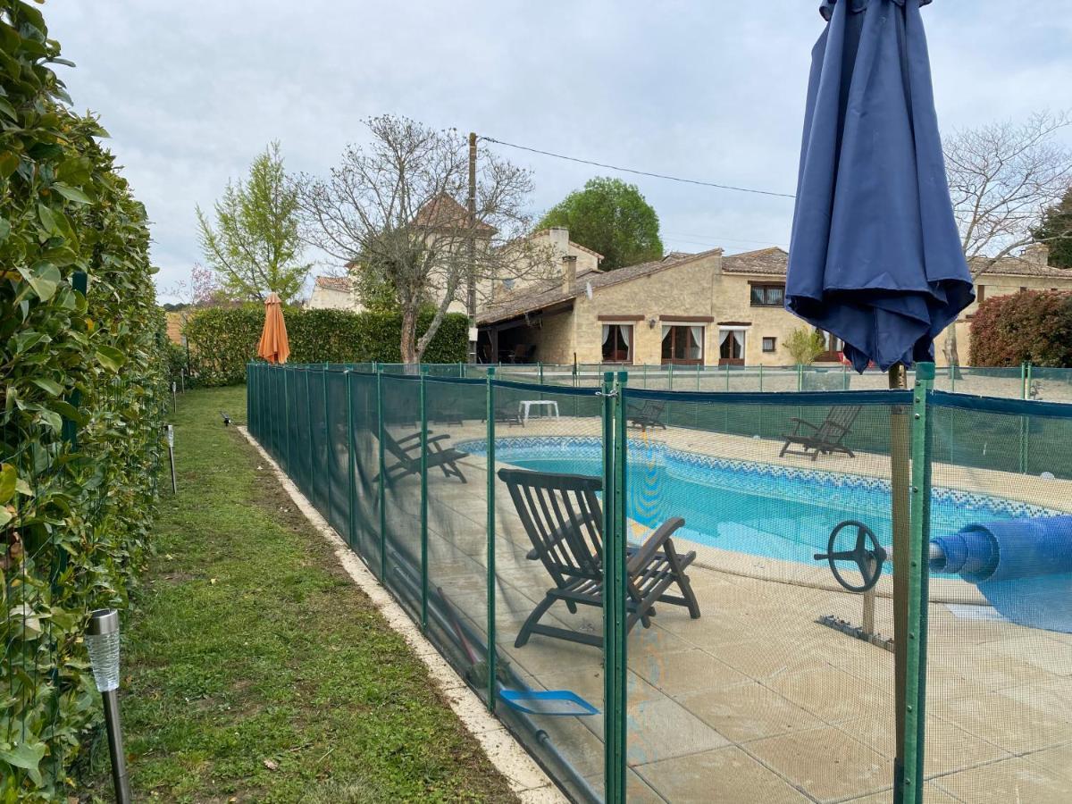 Gite 3 Etoiles Avec Piscine Dordogne Minzac Exterior photo